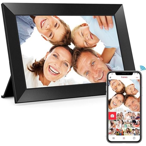 BIGASUO 10.1 WiFi Digital Picture Frame with Touch