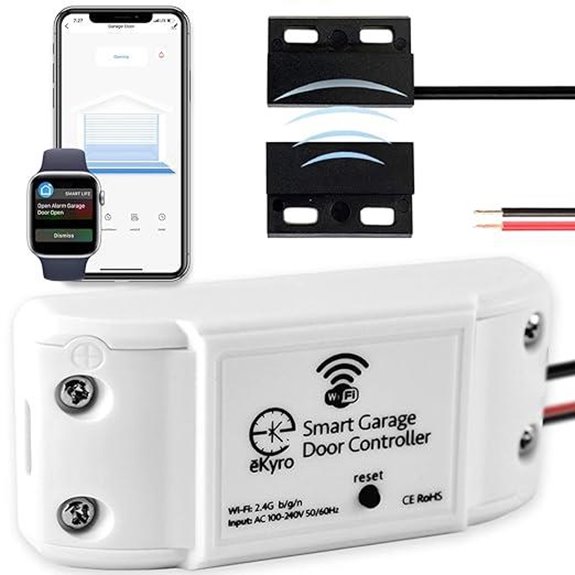 Smart Garage Door Opener with WiFi & Voice Control