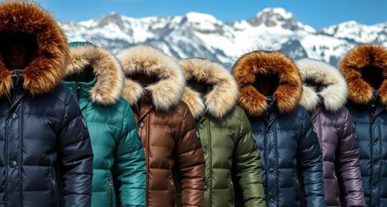 winter ready fur lined jackets