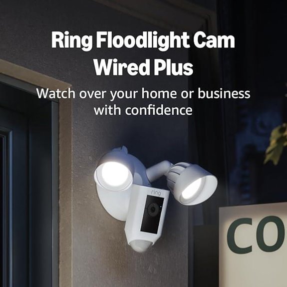 Ring Floodlight Cam Wired Plus HD Motion-Activated Security
