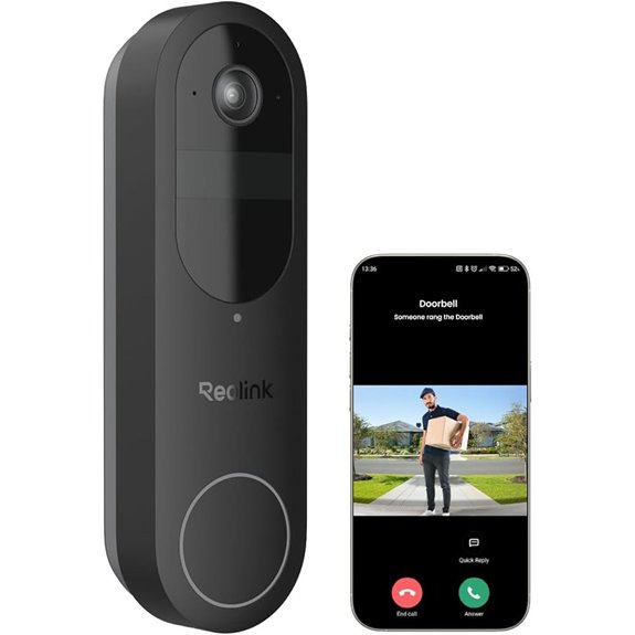 Reolink 2K Battery Video Doorbell with Detection
