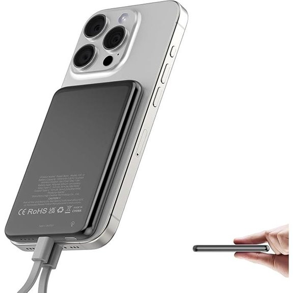 MagSafe Portable Charger 5000mAh Wireless Power Bank