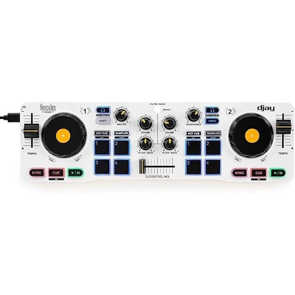 Hercules DJControl Mix Wireless Bluetooth DJ Controller