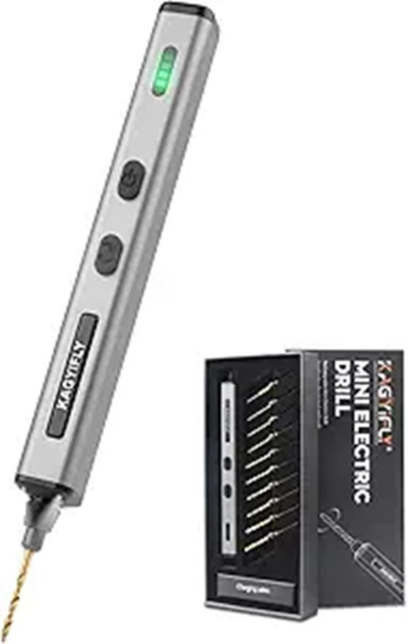 Cordless Mini Drill Pen with 10 Bits