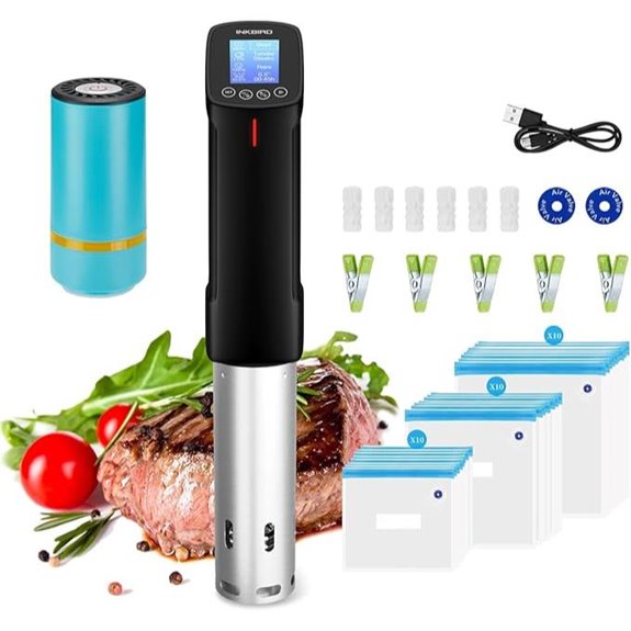 INKBIRD WIFI Sous Vide Cooker & Vacuum Sealer Kit
