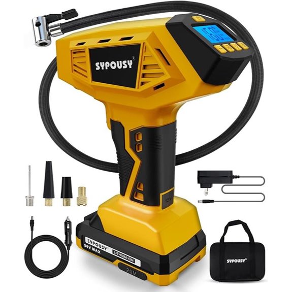 wireless digital tire inflator