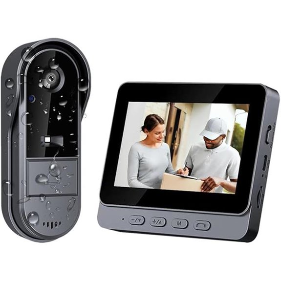 Wireless Doorbell Camera with Video & Night Vision