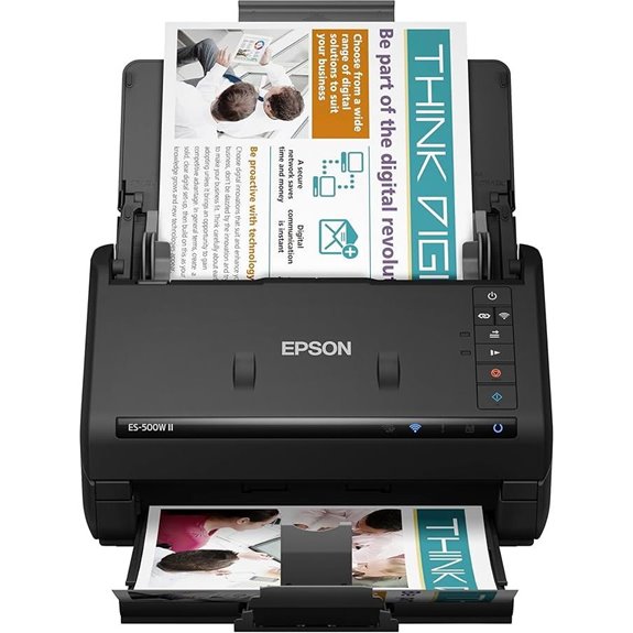 wireless duplex document scanner