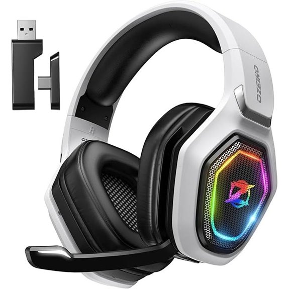 Ozeino Wireless Gaming Headset for PC & Consoles