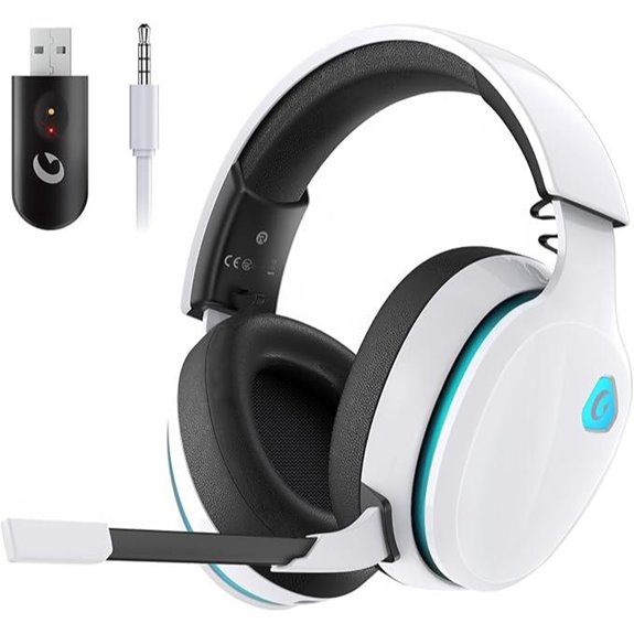 Gtheos Wireless Gaming Headset for PS5 PC Switch