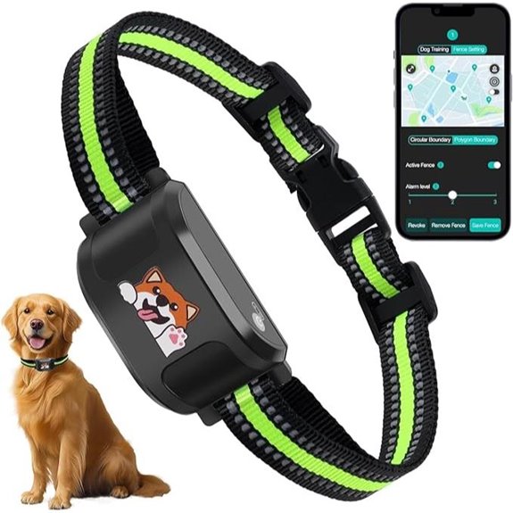 GPS Wireless Dog Fence & Training Collar 3 Dogs