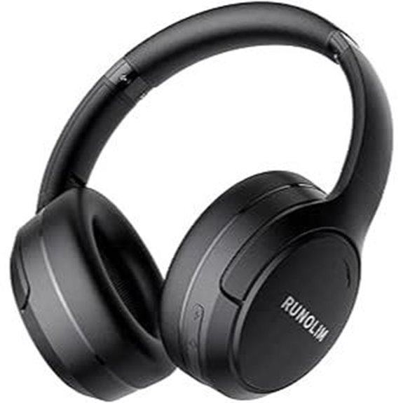 RUNOLIM Wireless Noise Cancelling Headphones with Microphone