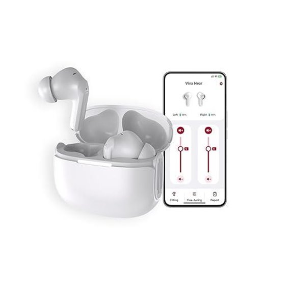 Rechargeable Bluetooth Hearing Aids with App Control