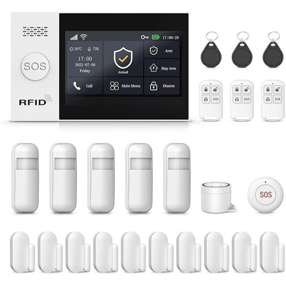 PGST Wireless Home Security System with App Alerts