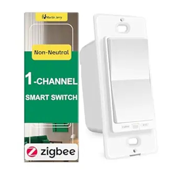 Zigbee Smart Switch No Neutral 1-Channel