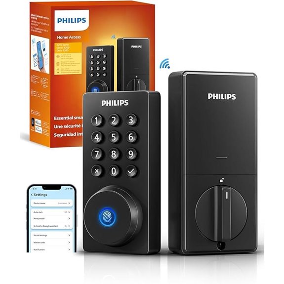 Philips Wi-Fi Smart Lock with Keyless Entry