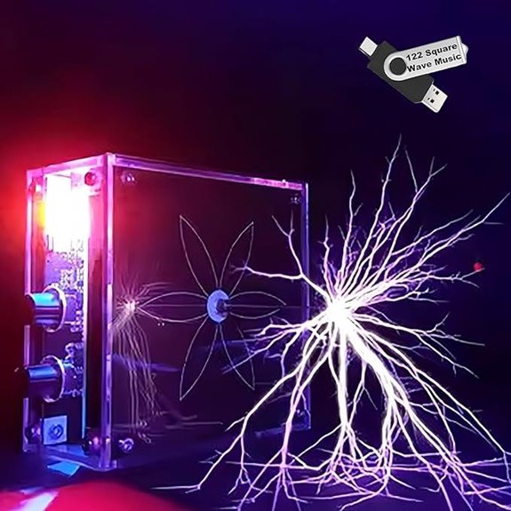 Bluetooth Tesla Coil Arc Plasma Loudspeaker Toy