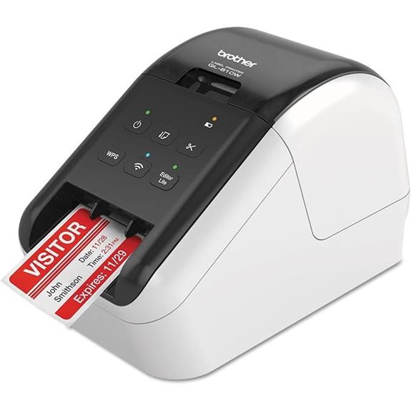 Brother QL-810W Label Printer with USB & Wi-Fi