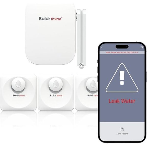 Baldr Wireless Wi-Fi Water Leak Detector with Alerts