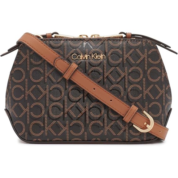 Calvin Klein womens Lucy Triple Compartment Crossbody