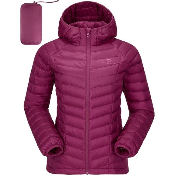 CamelSports Women's Packable Down Winter Jacket