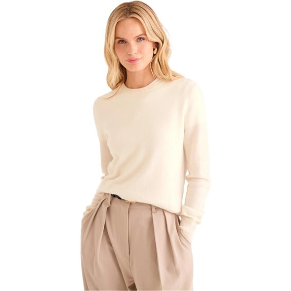 NAADAM Womens The Original Cashmere Crewneck Sweater