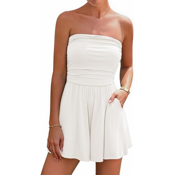 BTFBM Women's Romper for Spring/Summer Beach Vacation