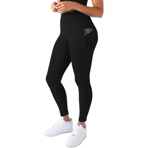 YITTY Women's High-Waist Pocket Leggings