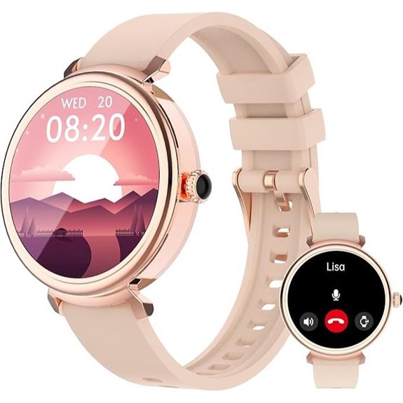 Smart Watch for Women with Calls and Fitness Tracking