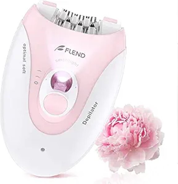 Smooth Glide Epilator for Women with LED Light