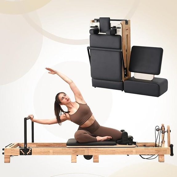 PAETA 92 Wooden Pilates Reformer with Accessories