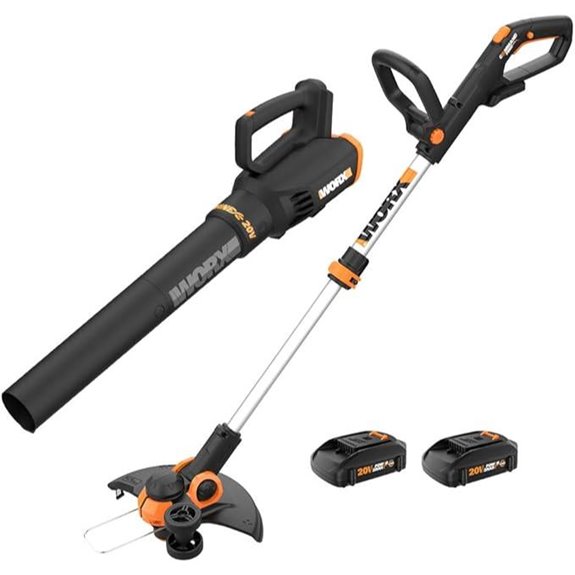 Worx 20V Cordless Trimmer Edger & Leaf Blower