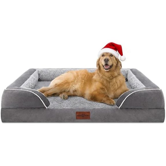 Comfort Expression XL Orthopedic Dog Bed with Removable Bolsters
