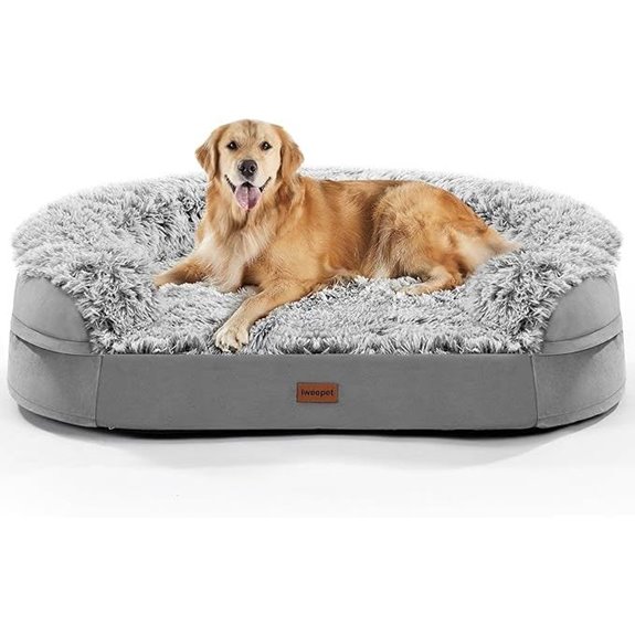 Thick Orthopedic Dog Bed for XL Dogs with Washable Cover