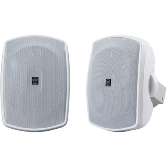 YAMAHA NS-AW190WH 2-Way Indoor/Outdoor Speakers (Pair White)