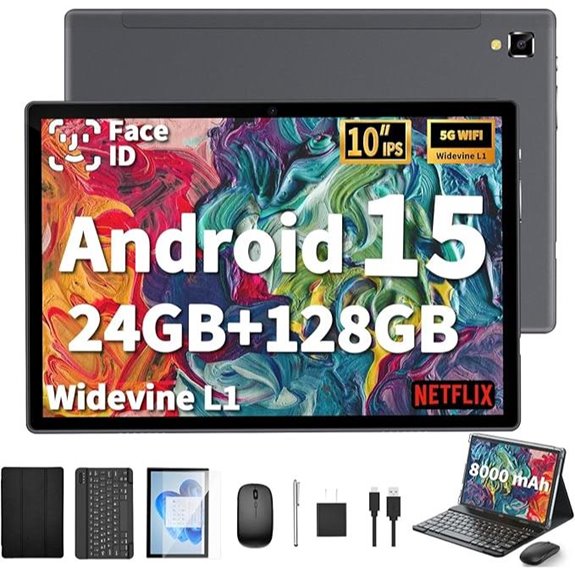 YOBANSE 2025 10.1 Android Tablet with Accessories