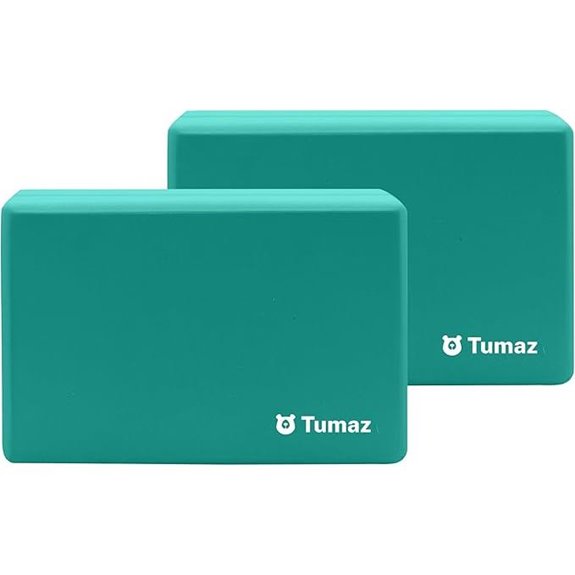 Tumaz Yoga Blocks 2-Pack with Cork and Foam