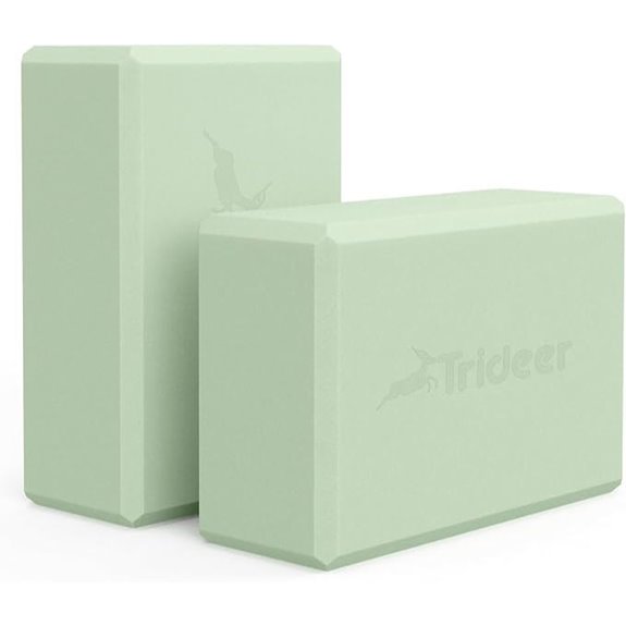 Trideer Yoga Blocks 2 Pack for Yoga Pilates Stretch