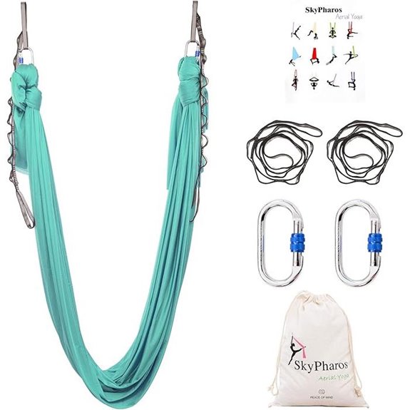 Aerial Silks Yoga Swing Set with Hardware