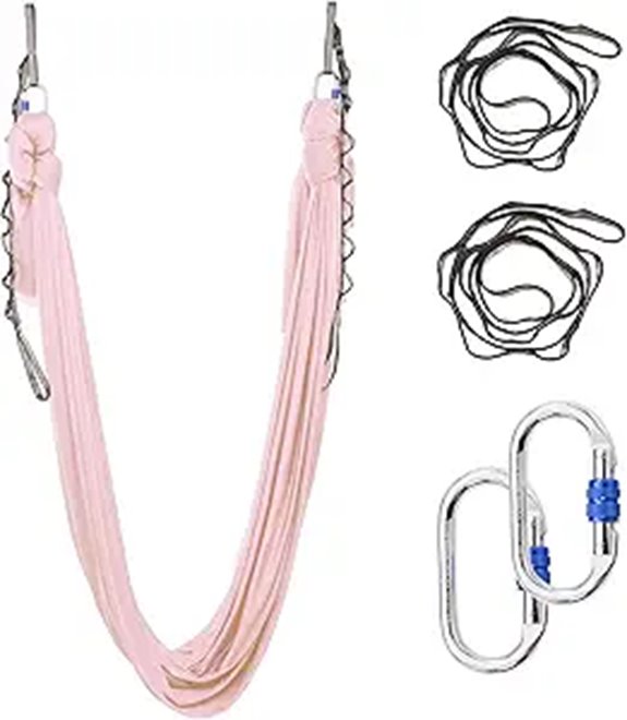 Aerial Silks Yoga Swing Set with Hardware