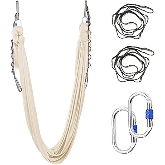 Aerial Silks Yoga Swing Set with Hardware