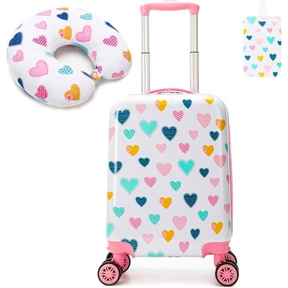 Kid's 2-Piece Hardside Luggage Set with Spinner Wheels