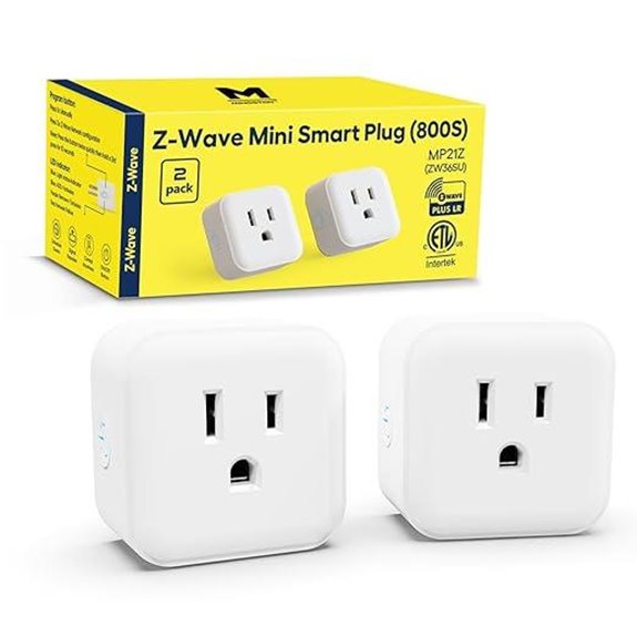 Minoston Z-Wave Outlet with Repeater and Hub Compatibility