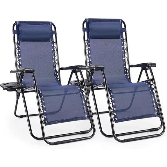 Sweetcrispy Zero Gravity Chairs Set of 2
