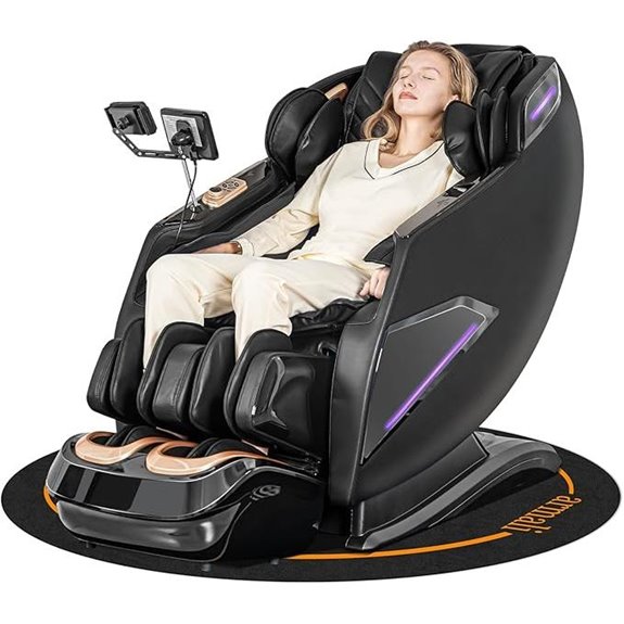 4D Zero Gravity Massage Chair with Heating and AI