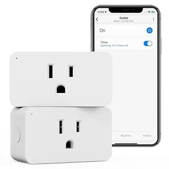 Zwave 800 Series Plug 2-Pack with Range Extender