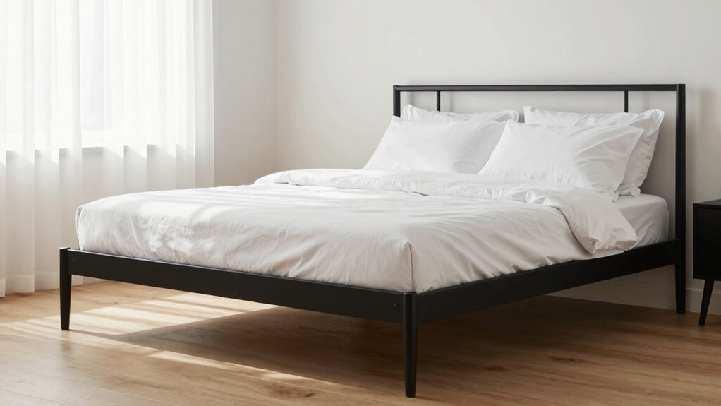 bed frame influences room design