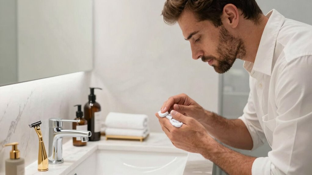 consistent skincare and grooming routines
