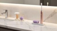 electric toothbrushes in luxury bathrooms