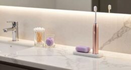 electric toothbrushes in luxury bathrooms